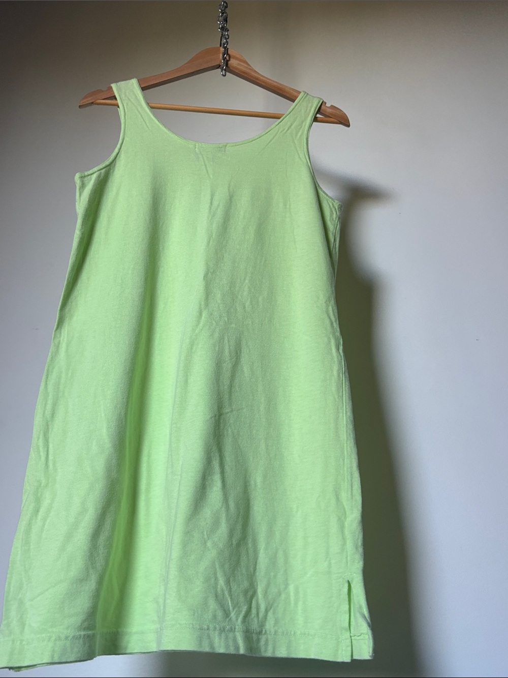 fresh produce Flippy Flop Lime Green Tank Dress with Colorful Flip-Flop Trio - Picture 5 of 6